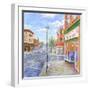 Main Street-Edgar Jerins-Framed Giclee Print