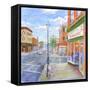 Main Street-Edgar Jerins-Framed Stretched Canvas