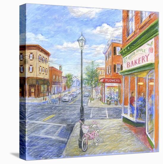 Main Street-Edgar Jerins-Stretched Canvas