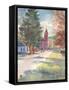 Main Street-Stephen Calcasola-Framed Stretched Canvas