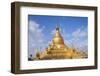 Main Stupa in the Kuthodaw Paya Mandalay, Myanmar (Burma), Southeast Asia-Alex Robinson-Framed Photographic Print