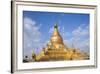 Main Stupa in the Kuthodaw Paya Mandalay, Myanmar (Burma), Southeast Asia-Alex Robinson-Framed Photographic Print