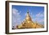 Main Stupa in the Kuthodaw Paya Mandalay, Myanmar (Burma), Southeast Asia-Alex Robinson-Framed Photographic Print