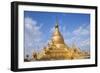 Main Stupa in the Kuthodaw Paya Mandalay, Myanmar (Burma), Southeast Asia-Alex Robinson-Framed Photographic Print