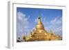 Main Stupa in the Kuthodaw Paya Mandalay, Myanmar (Burma), Southeast Asia-Alex Robinson-Framed Photographic Print