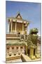 Main Temple and a Golden Dragon at Udon Monastery (Vipassana Dhura Buddhist Centre) at Phnom Udon-Stuart Forster-Mounted Photographic Print