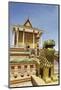 Main Temple and a Golden Dragon at Udon Monastery (Vipassana Dhura Buddhist Centre) at Phnom Udon-Stuart Forster-Mounted Photographic Print
