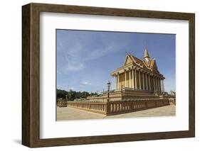 Main Temple at Udon Monastery (Vipassana Dhura Buddhist Centre) at Phnom Udon-Stuart Forster-Framed Photographic Print