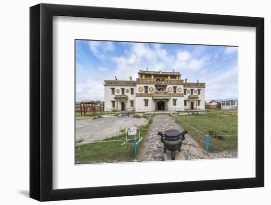 Main temple in Erdene Zuu Buddhist Monastery, Harhorin, South Hangay province, Mongolia, Central As-Francesco Vaninetti-Framed Photographic Print