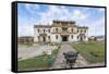 Main temple in Erdene Zuu Buddhist Monastery, Harhorin, South Hangay province, Mongolia, Central As-Francesco Vaninetti-Framed Stretched Canvas