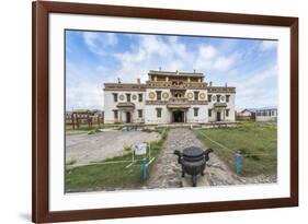 Main temple in Erdene Zuu Buddhist Monastery, Harhorin, South Hangay province, Mongolia, Central As-Francesco Vaninetti-Framed Photographic Print