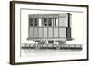 Main Wagon of the Atmospheric Railway of Saint-Germain Taken Out of Service in 1859-null-Framed Giclee Print