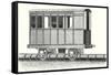 Main Wagon of the Atmospheric Railway of Saint-Germain Taken Out of Service in 1859-null-Framed Stretched Canvas