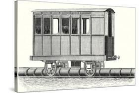 Main Wagon of the Atmospheric Railway of Saint-Germain Taken Out of Service in 1859-null-Stretched Canvas