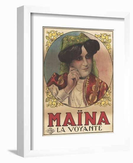 Maîna la voyante-null-Framed Giclee Print