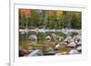 Maine, Acadia National Park, Fall Reflections at Jordon Pond-Joanne Wells-Framed Photographic Print