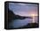 Maine, Acadia National Park, Sunrise over the Atlantic Ocean-Christopher Talbot Frank-Framed Stretched Canvas