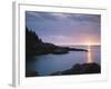 Maine, Acadia National Park, Sunrise over the Atlantic Ocean-Christopher Talbot Frank-Framed Photographic Print