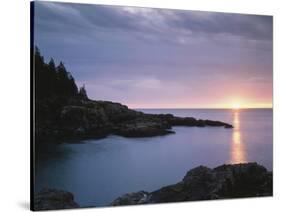 Maine, Acadia National Park, Sunrise over the Atlantic Ocean-Christopher Talbot Frank-Stretched Canvas