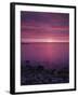 Maine, Acadia National Park, Sunrise over the Rocky Shoreline of the Beach-Christopher Talbot Frank-Framed Premium Photographic Print
