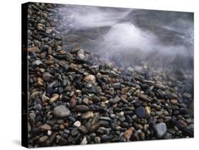 Maine, Acadia National Park, Waves Crashing on a Rocky Shoreline-Christopher Talbot Frank-Stretched Canvas