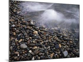 Maine, Acadia National Park, Waves Crashing on a Rocky Shoreline-Christopher Talbot Frank-Mounted Photographic Print