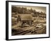 Maine, Bailey Island, Lobster Fisherman's Shack, USA-Alan Copson-Framed Photographic Print