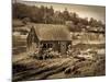 Maine, Bailey Island, Lobster Fisherman's Shack, USA-Alan Copson-Mounted Photographic Print