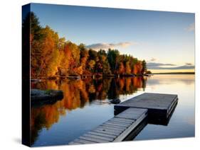 Maine, Baxter State Park, Lake Millinocket, USA-Alan Copson-Stretched Canvas