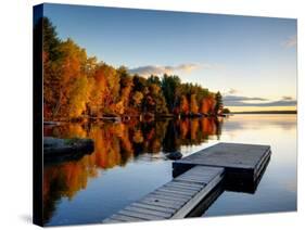 Maine, Baxter State Park, Lake Millinocket, USA-Alan Copson-Stretched Canvas