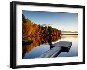 Maine, Baxter State Park, Lake Millinocket, USA-Alan Copson-Framed Photographic Print