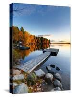 Maine, Baxter State Park, Lake Millinocket, USA-Alan Copson-Stretched Canvas