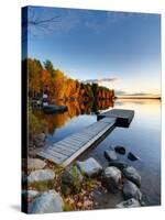 Maine, Baxter State Park, Lake Millinocket, USA-Alan Copson-Stretched Canvas