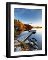 Maine, Baxter State Park, Lake Millinocket, USA-Alan Copson-Framed Photographic Print