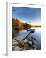 Maine, Baxter State Park, Lake Millinocket, USA-Alan Copson-Framed Photographic Print