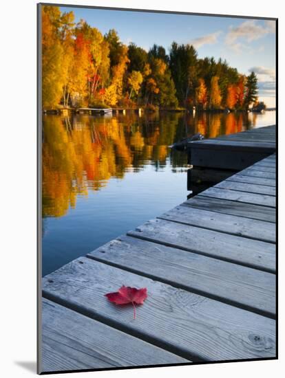 Maine, Baxter State Park, Lake Millinocket, USA-Alan Copson-Mounted Photographic Print