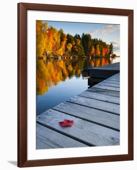 Maine, Baxter State Park, Lake Millinocket, USA-Alan Copson-Framed Photographic Print