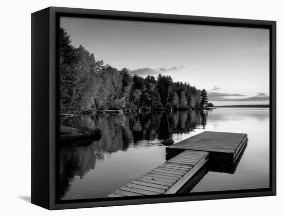 Maine, Baxter State Park, Lake Millinocket, USA-Alan Copson-Framed Stretched Canvas