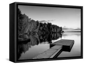 Maine, Baxter State Park, Lake Millinocket, USA-Alan Copson-Framed Stretched Canvas