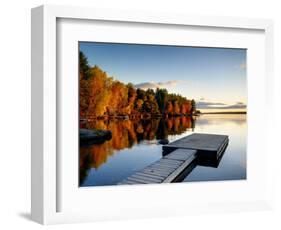 Maine, Baxter State Park, Lake Millinocket, USA-Alan Copson-Framed Photographic Print