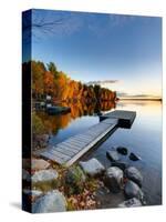 Maine, Baxter State Park, Lake Millinocket, USA-Alan Copson-Stretched Canvas