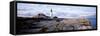 Maine, Cape Elizabeth, Portland Head Lighthouse-null-Framed Stretched Canvas