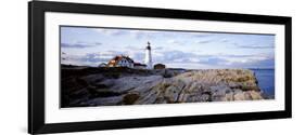 Maine, Cape Elizabeth, Portland Head Lighthouse-null-Framed Photographic Print