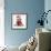 Maine Coon Kitten Wearing a Father Christmas Hat and Scarf-Mark Taylor-Framed Photographic Print displayed on a wall