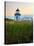 Maine, Doubling Point Lighthouse, USA-Alan Copson-Stretched Canvas