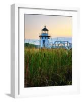 Maine, Doubling Point Lighthouse, USA-Alan Copson-Framed Photographic Print