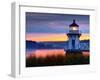 Maine, Doubling Point Lighthouse, USA-Alan Copson-Framed Premium Photographic Print