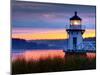 Maine, Doubling Point Lighthouse, USA-Alan Copson-Mounted Premium Photographic Print