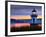 Maine, Doubling Point Lighthouse, USA-Alan Copson-Framed Photographic Print