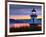 Maine, Doubling Point Lighthouse, USA-Alan Copson-Framed Photographic Print